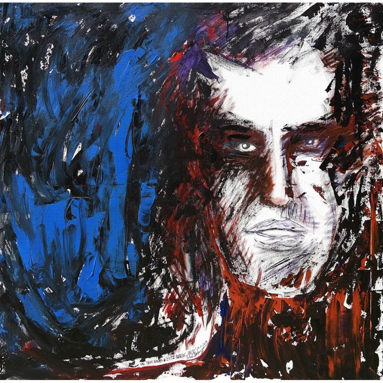 The Faust Series #2: ’Anarchic Faust’ - acryl painting by Michel Montecrossa