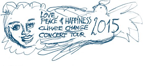  Love, Peace & Happiness Concert Tour 2015 of Michel Montecrossa, Mirakali and Diana